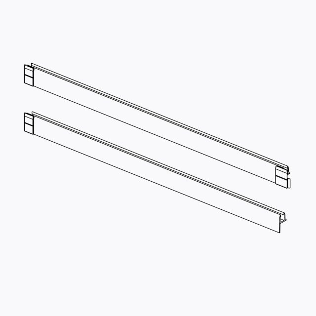 Bottom Seal Set (Left Handed) for 6mm Glass Kudos Showers Spare Parts